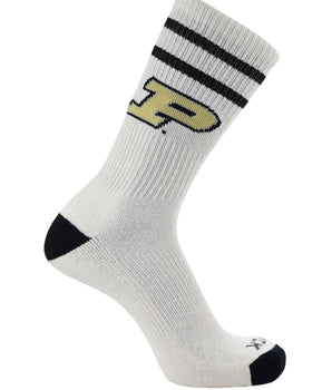 TCK socks Purdue Boilermakers / Large Purdue Boilermakers | Vintage | NCAA Mens and Womens Soft Cotton Sock