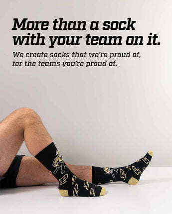 TCK socks Purdue Boilermakers Mayhem Crew Socks (Made in USA)