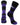 TCK socks Purple/Black / Large Kansas State Wildcats Socks Game Day Striped Crew Socks