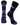 TCK socks Purple/Black / Large Kansas State Wildcats Socks Game Day Striped Crew Socks