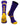 TCK socks Purple/Gold / Large LSU Tigers Baseline Crew Socks