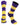 TCK socks Purple/Gold / Large Northern Iowa Panthers Socks Game Day Striped Crew Socks
