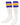 TCK socks Purple/Gold / Large Retro 3 Stripe OTC Tube Socks