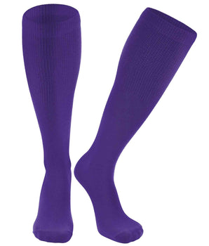 TCK socks Purple / Large Sport Light Team Uniform Tube Socks - Solid Colors by TCK