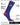TCK socks Purple/Orange / Large Clemson Tigers Dress Socks Dean's List Crew Length Socks