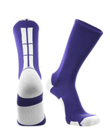 TCK socks Purple/White / Medium Crew Socks Baseline 3.0 Adult Sizes Team Colors