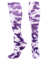 TCK socks Purple/White / Small Tie Dye Multisport Tube Socks