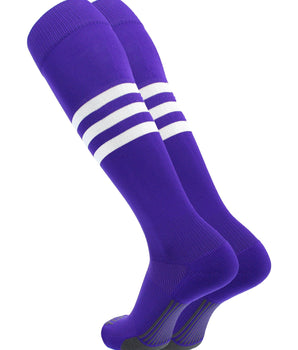 MadSportsStuff x TCK Made in USA Classic 3-Stripe Dugout Socks