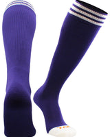TCK socks Purple/White / X-Small Prosport Striped Over the Calf Tube Socks