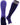 TCK socks Purple/White / X-Small Prosport Striped Over the Calf Tube Socks