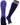 TCK socks Purple/White / X-Small Prosport Striped Tube Sock