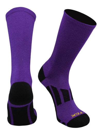 TCK socks Purple / X-Large Elite Performance 2.0 Crew Socks For Sports