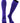 TCK socks Purple / X-Small Soccer Socks Youth Toddler Adult Fold Down Top MS Multisport Tube Socks