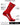 TCK socks Red/Black / Large Louisville Cardinals Socks University of Louisville Cardinals Champion Crew Socks