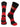 TCK socks Red/Black / Large Maryland Terrapins Socks Game Day Striped Crew Socks