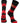 TCK socks Red/Black / Large Maryland Terrapins Socks Game Day Striped Crew Socks