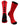 TCK socks Red/Black / Large Midline Lacrosse Logo Crew Socks