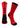 TCK socks Red/Black / Large Midline Lacrosse Logo Crew Socks