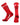TCK socks Red/Black / Large Nebraska Cornhuskers Socks University of Nebraska Cornhuskers Champion Crew Socks