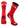 TCK socks Red/Black / Large Nebraska Cornhuskers Socks University of Nebraska Cornhuskers Champion Crew Socks