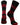 TCK socks Red/Black / Large New Mexico Lobos Socks Game Day Striped Crew Socks