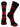 TCK socks Red/Black / Large New Mexico Lobos Socks Game Day Striped Crew Socks