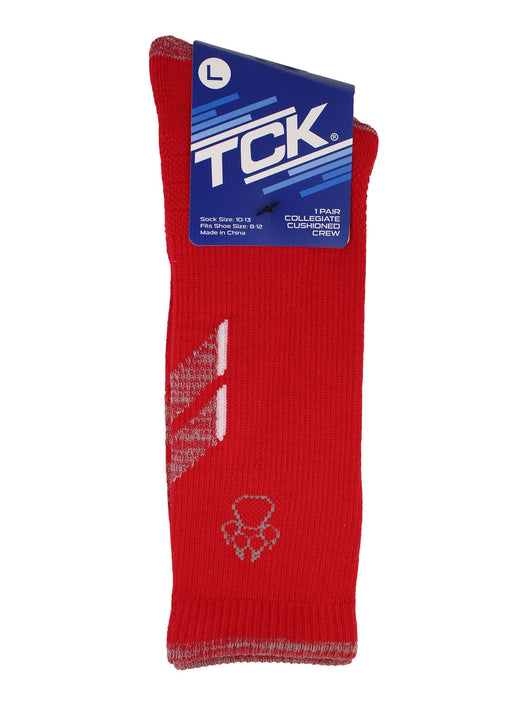TCK socks Red/Black / Large New Mexico Lobos Socks University of New Mexico Lobos Champion Crew Socks