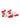 TCK socks Red/Black/White / 2T-4T Louisville Cardinals Toddler Socks Low Cut Little Fan