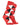 TCK socks Red/Black/White / Large Nebraska Cornhuskers Argyle Dress Socks NCAA Fanwear Crew Length