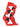 TCK socks Red/Black/White / Large Nebraska Cornhuskers Argyle Dress Socks NCAA Fanwear Crew Length