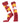 TCK socks Red/Gold / Large USC Trojans Argyle Dress Socks NCAA Fanwear Crew Length