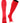TCK socks Red / Large Prosport Performance Tube Socks