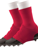 TCK socks Red / Small Football Spats Cleat Covers
