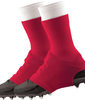 TCK socks Red / Small Football Spats Cleat Covers