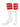 TCK socks Red / Small Retro 3 Stripe OTC Tube Socks
