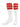 TCK socks Red / Small Retro 3 Stripe OTC Tube Socks