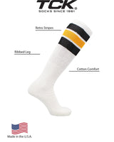 TCK socks Retro 3 Stripe OTC Tube Socks
