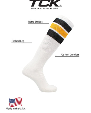 TCK socks Retro 3 Stripe OTC Tube Socks