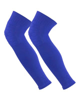 TCK socks Royal Blue / Large Defender Padded Knit Leg Sleeves Over the Knee