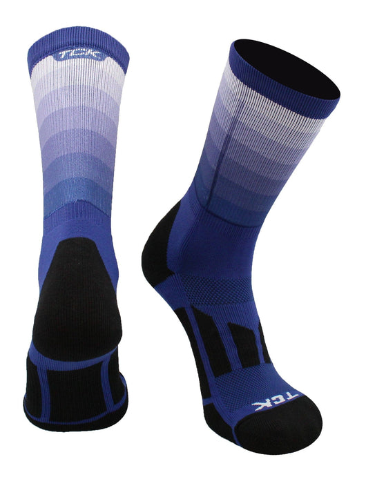 TCK socks Royal Blue / Small Fade Sublimated Crew Socks