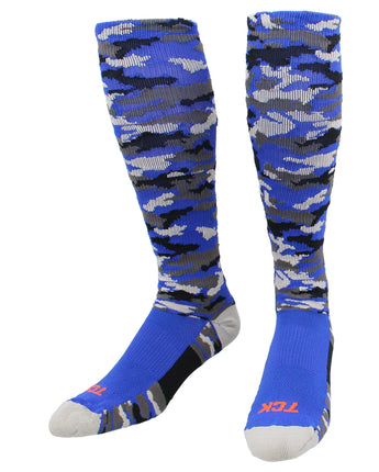 Over the Calf Long Socks with Camo Woodland Design – MadSportsStuff