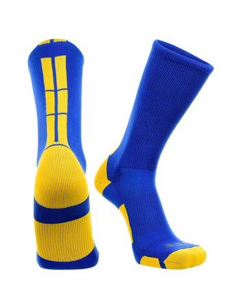 TCK socks Royal/Gold / Large Crew Socks Baseline 3.0 Adult Sizes Team Colors
