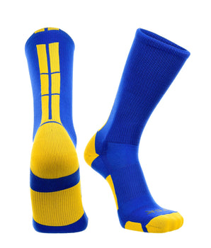 TCK socks Royal/Gold / Large Crew Socks Baseline 3.0 Adult Sizes Team Colors