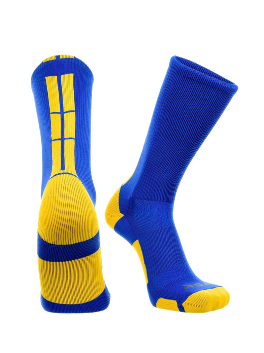 TCK socks Royal/Gold / Small Baseline 3.0 Athletic Crew Socks