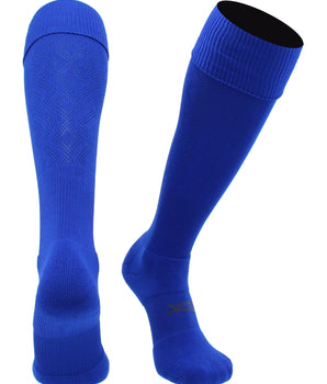 TCK socks Royal / Large Premier Soccer Sock with Fold Down Top
