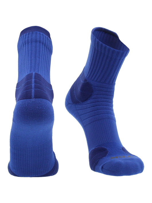 TCK socks Royal / Medium Crossover Multi-Sport Quarter Crew Socks