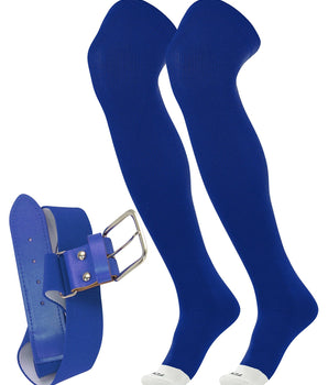 Prosport Over the Knee Socks and Belt | Uniform Combo Set