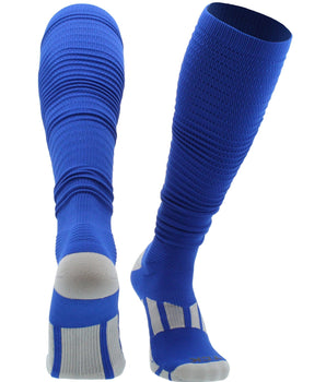 TCK socks Royal / Small Scrunch Football Socks For Boys and Men