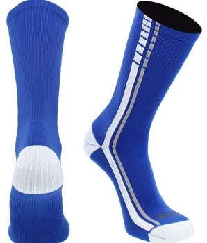 TCK socks Royal/White/Grey / Large Basketball & Sport Socks Turbo Crew