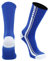 TCK socks Royal/White/Grey / Large Basketball & Sport Socks Turbo Crew
